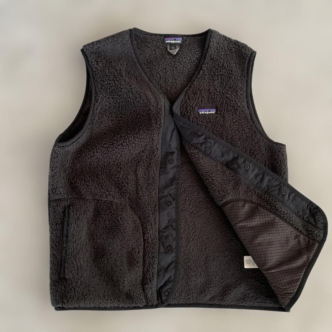 【美品】Patagonia Ｌ　黒 ベスト メンズ ロスガトス ベスト