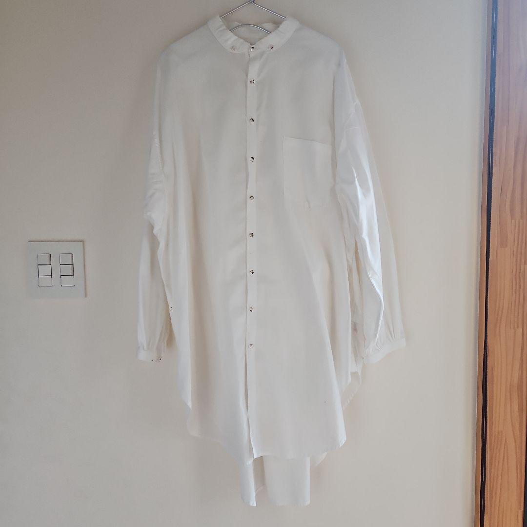 KAPITAL ブロードボタンダウン　ジャイアントシャツ　ホワイト