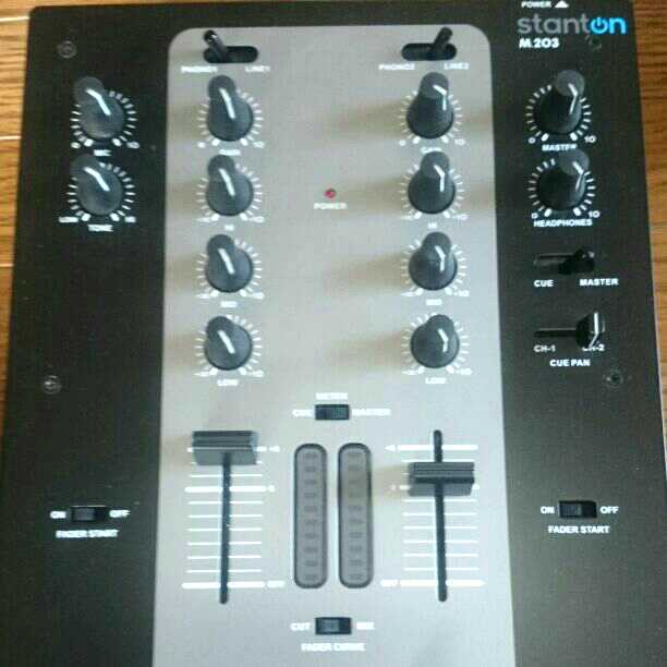 Stanton DJセット ターンテーブル 針 レコード ヘッドフォン