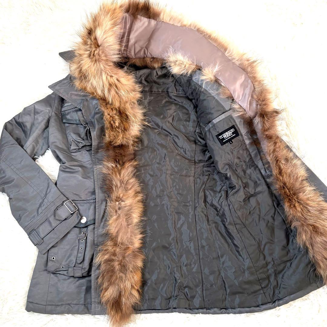 極美品☆トルネードマート　ファー付きジャケット　y2k M65 2way ベルト