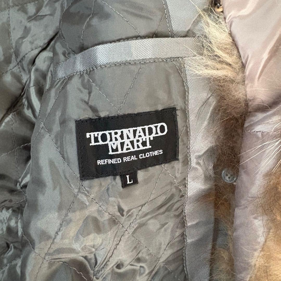 極美品☆トルネードマート　ファー付きジャケット　y2k M65 2way ベルト
