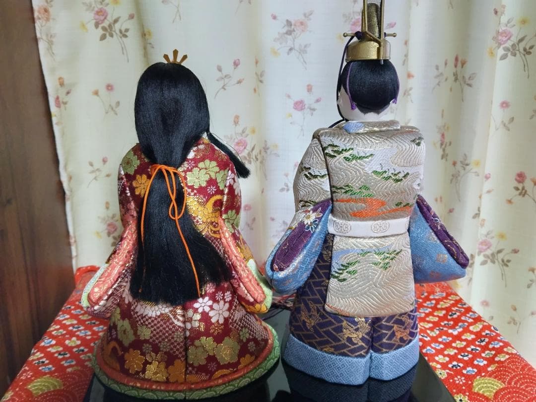 手作り木目込み人形立ち雛