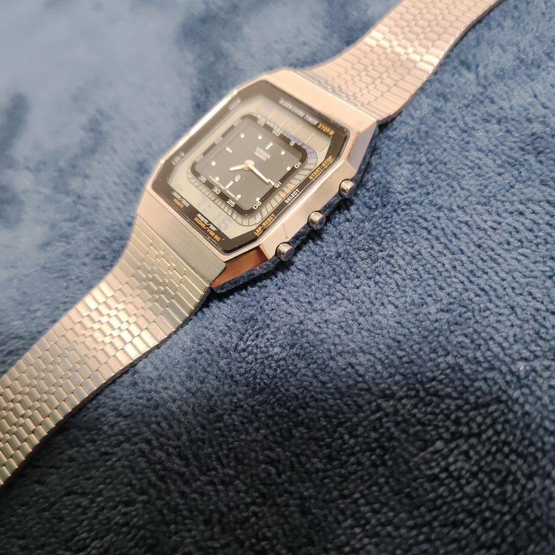 CITIZEN　アナデジ　4-082911 ランサー　稼働品