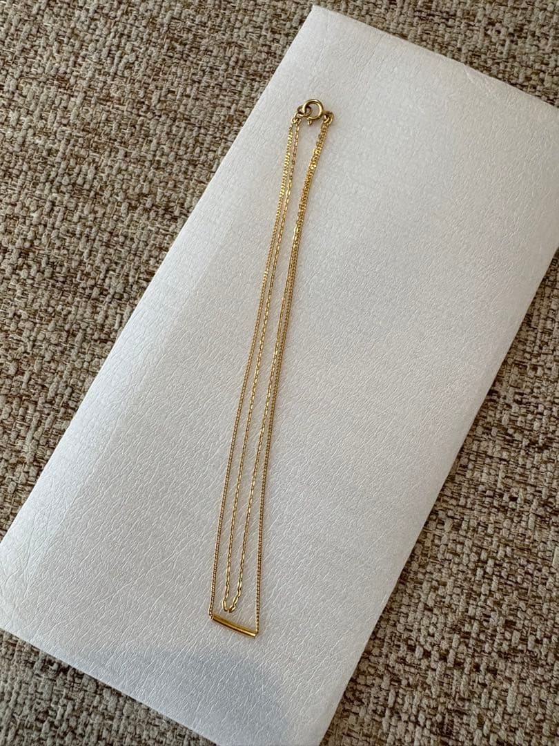 アンクレット　2連　k18