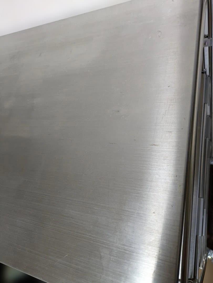 60100　無印良品　ステンレスユニットシェルフ