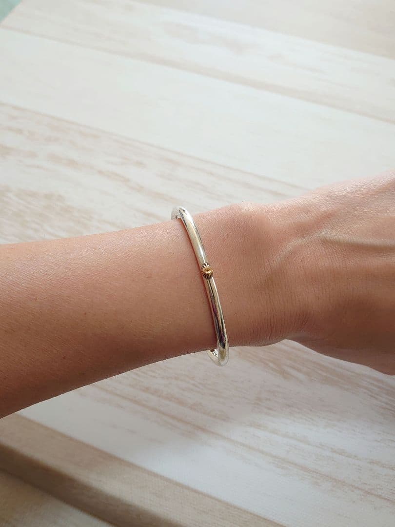 ARIZONA FREEDOM アリゾナ 太陽神 シルバー K18 バングル