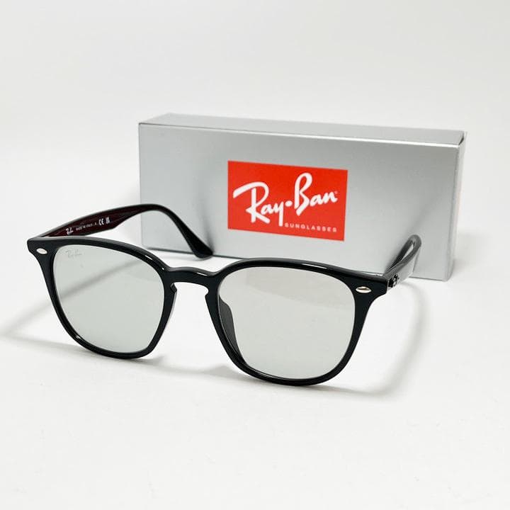 国内正規品【RB4258F-60187】レイバン 新品サングラス ライトグレー