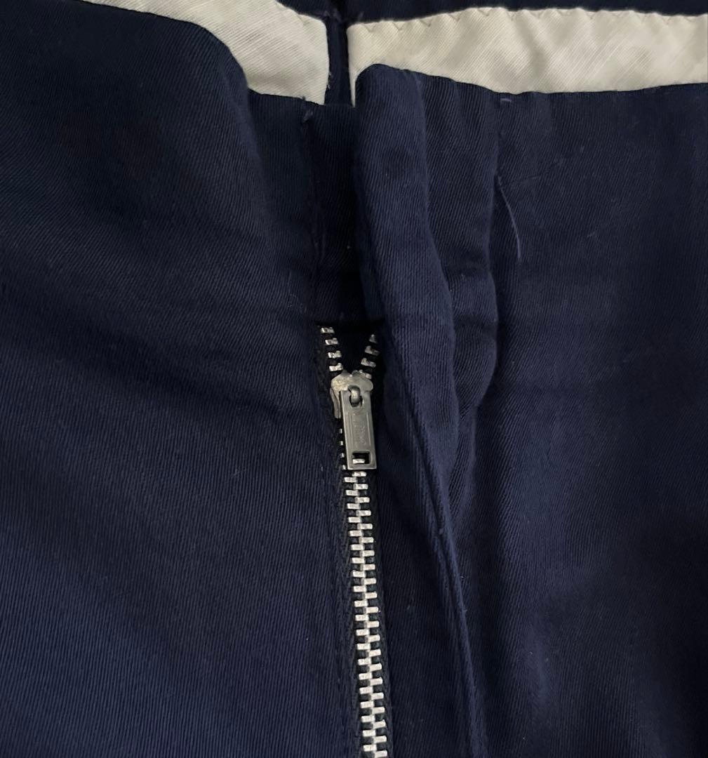 50s レーヨン ギャバジン スラックス ナス紺 ロカビリー ヴィンテージ