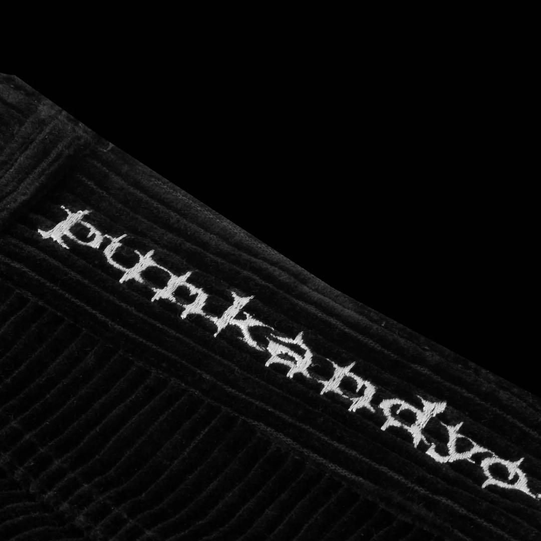 パンツ PUNKANDYO BLACK CORD SHORTS