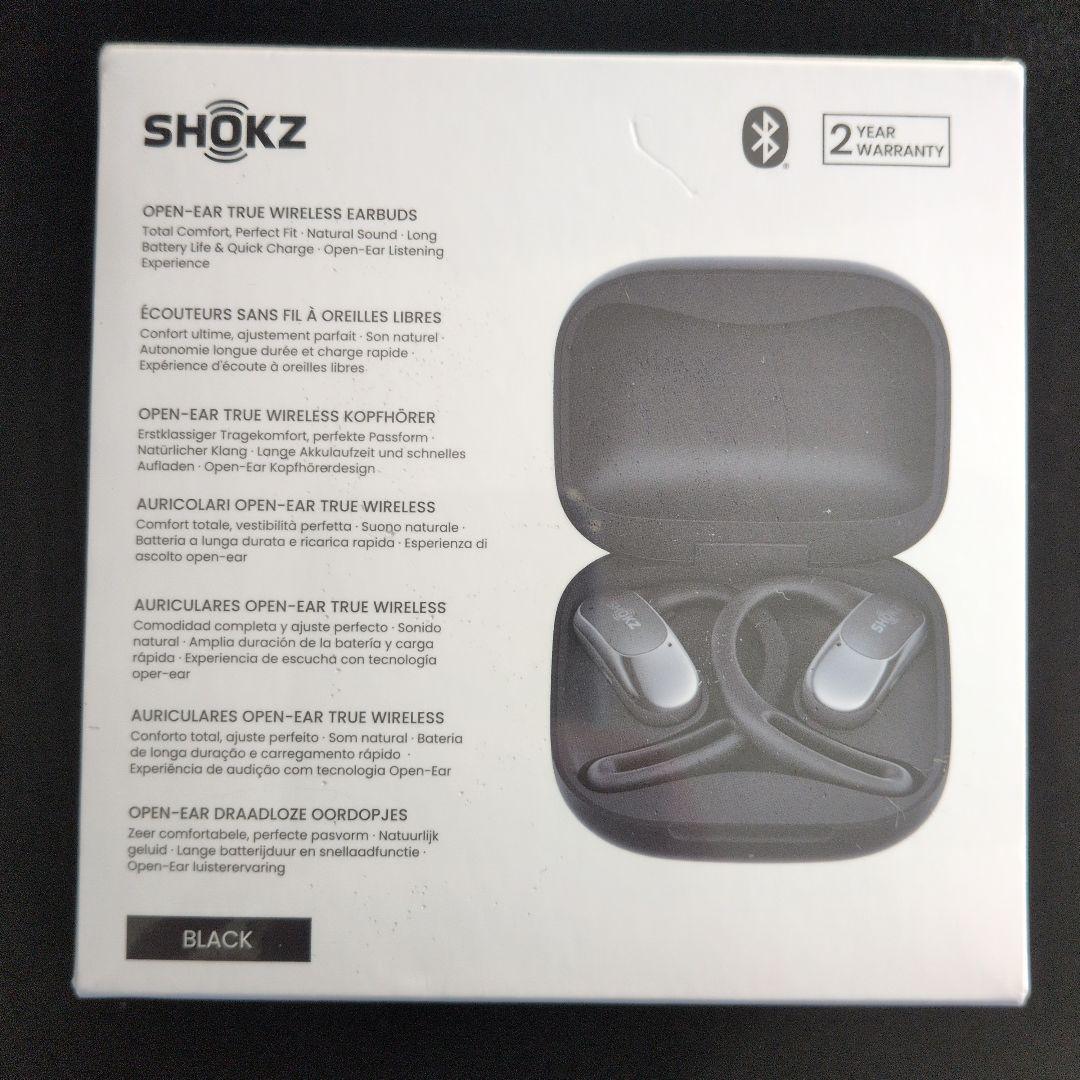 SHOKZ OPENFIT AIR ブラック