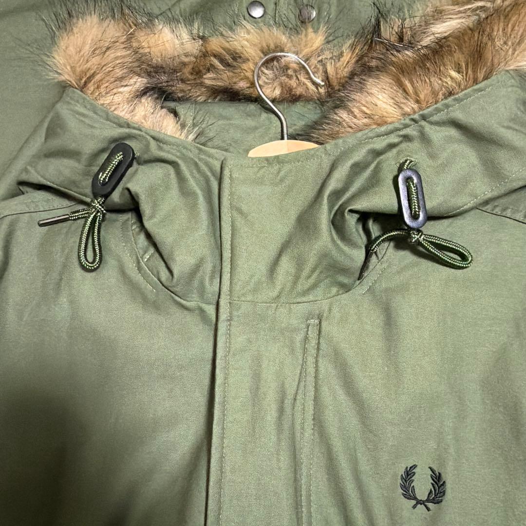 【今月限定】美品 FRED PERRY モッズコート ミリタリー Lサイズ