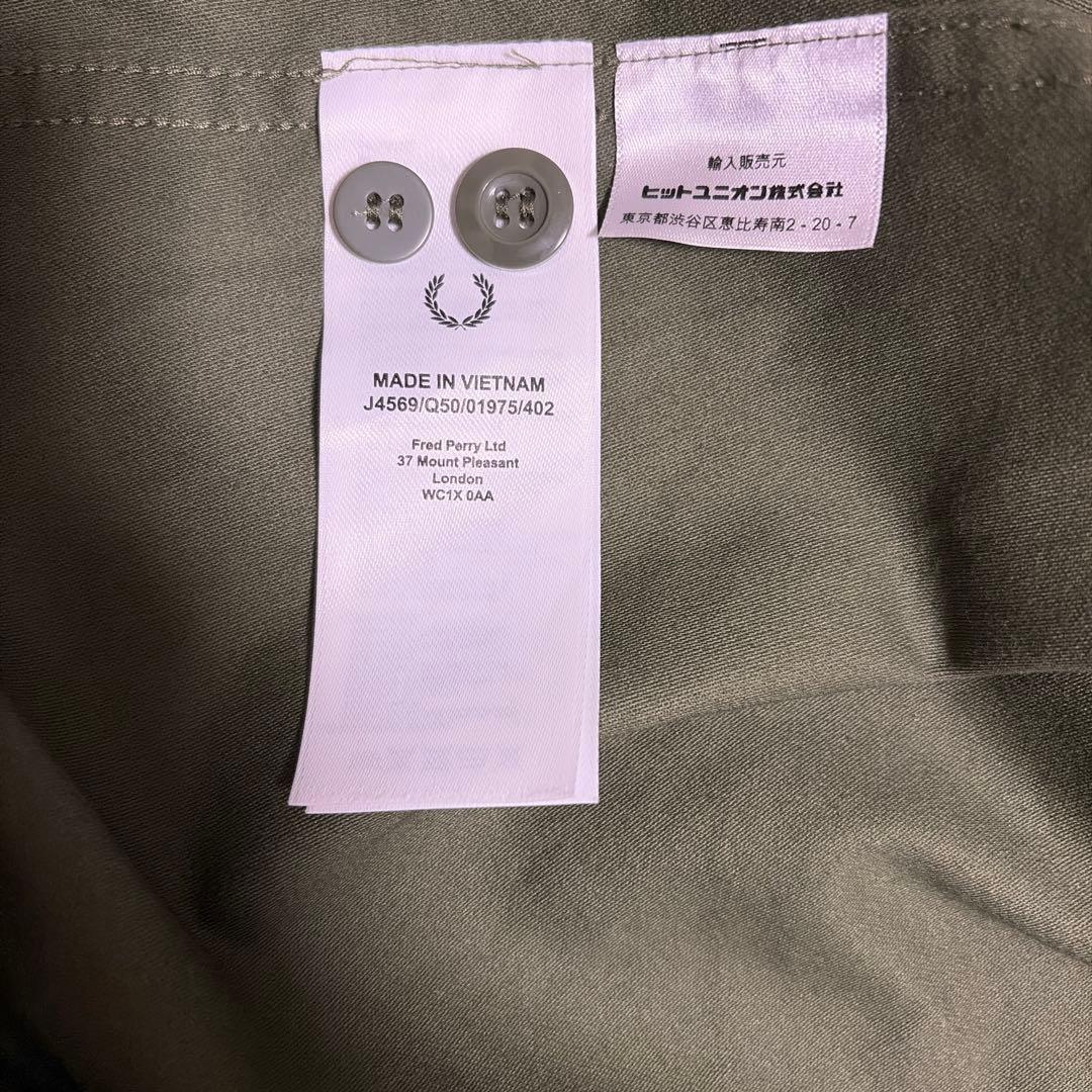 【今月限定】美品 FRED PERRY モッズコート ミリタリー Lサイズ