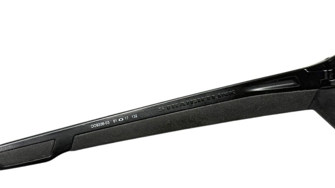 オークリー♡ストレートリンク サングラス♡OO9336-03 ブラック 黒