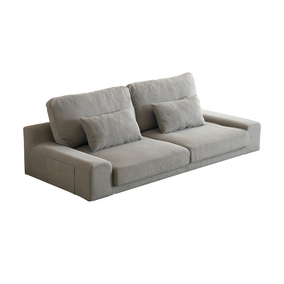 ソファ 2人掛け ソファベッド ローソファ フロアソファ こたつ用 クッション付