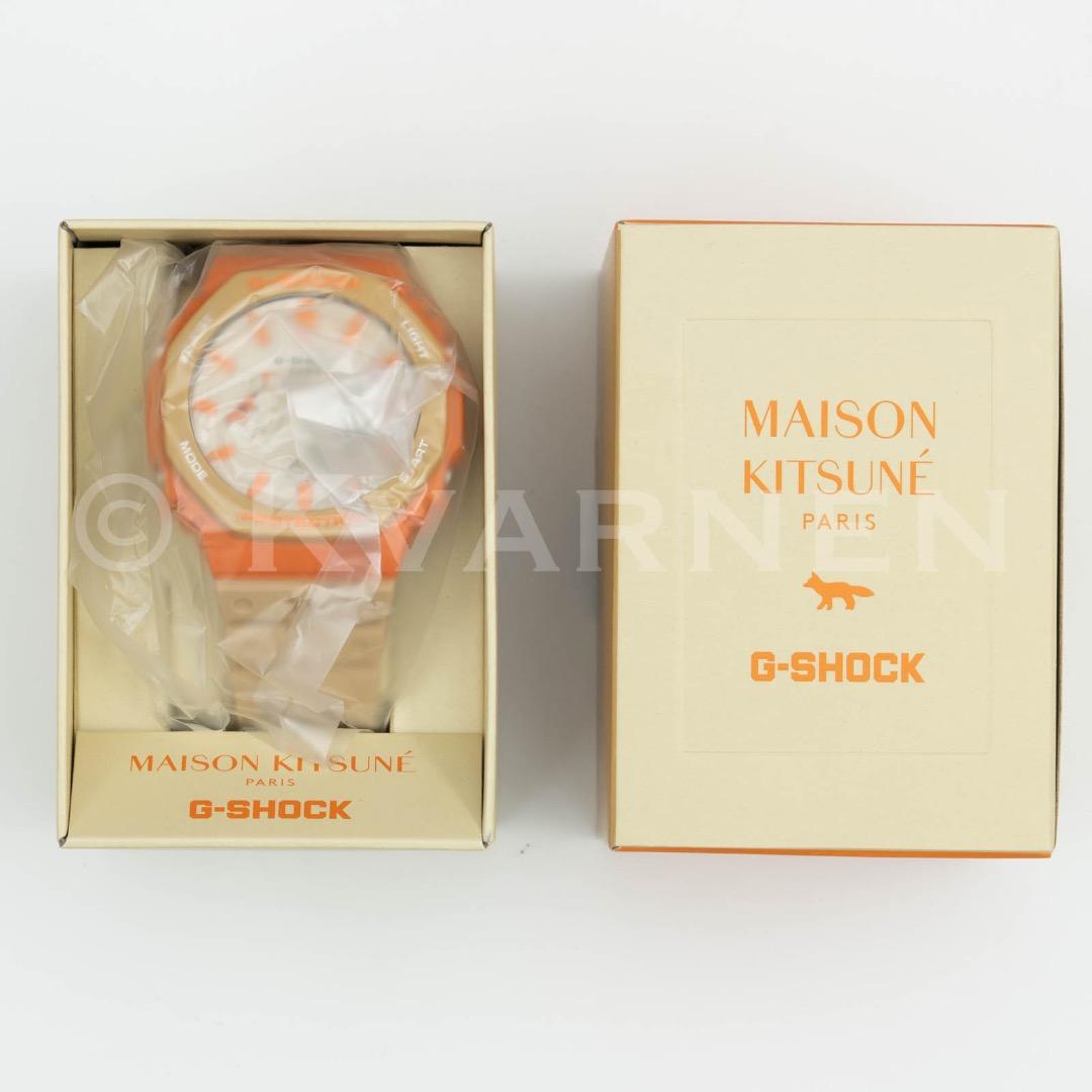 ね*こ様 【新品】MAISON KITSUNÉ × G-SHOCKコラボレーショ