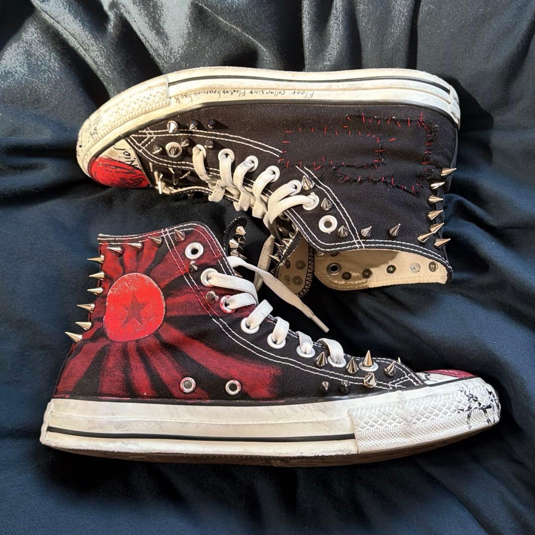 竜さん専用)カスタム CONVERSE スタッズ moshStyle
