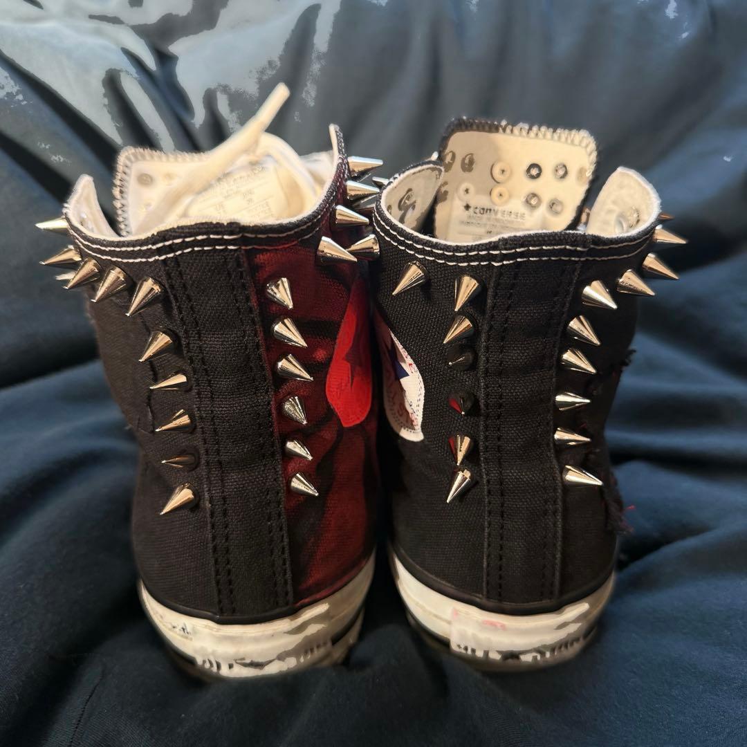 竜さん専用)カスタム CONVERSE スタッズ moshStyle