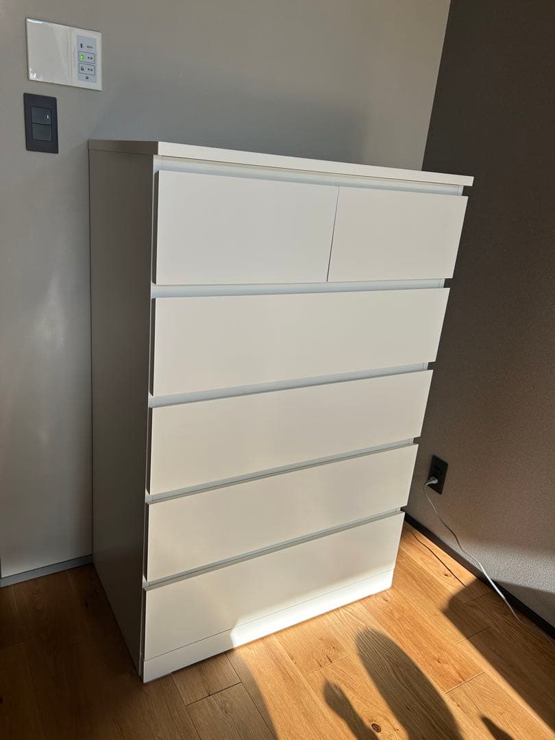 【ばんこやき様】IKEA マルム チェスト 洋タンス　5段　引き出し6つ