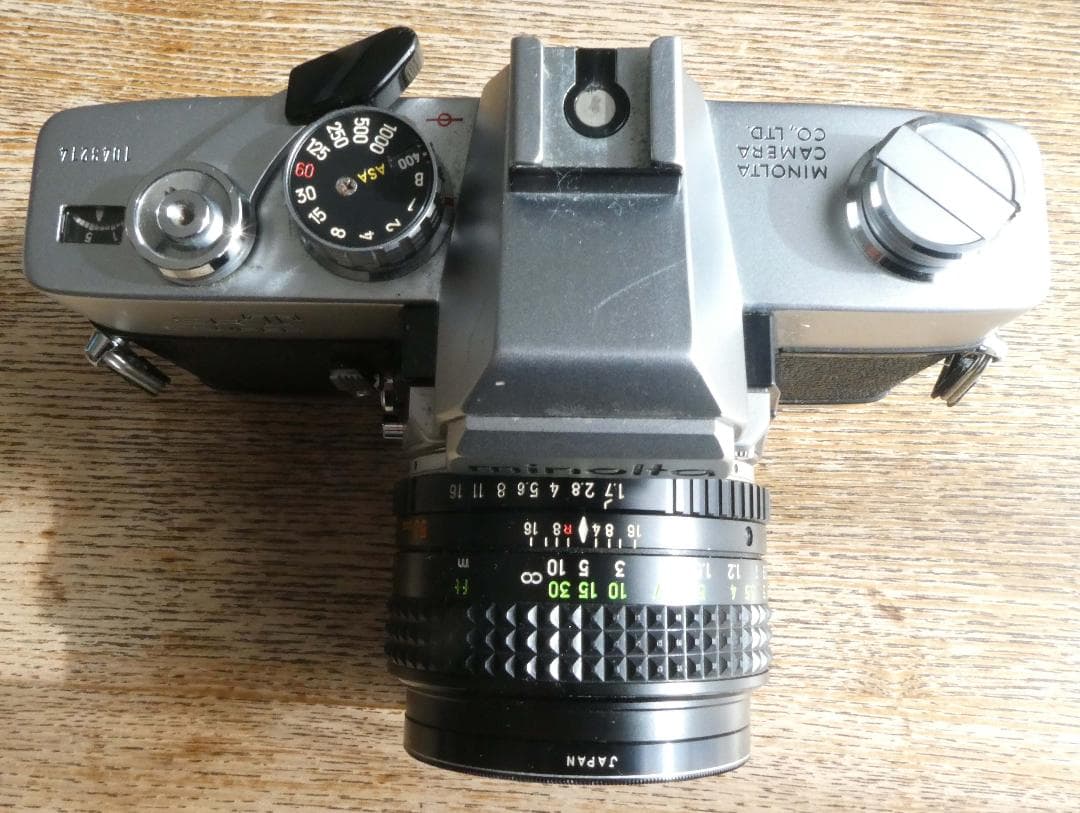 ミノルタカメラ・SRT・SUPER【フイルムカメラ】TAMRON望遠レンズ付