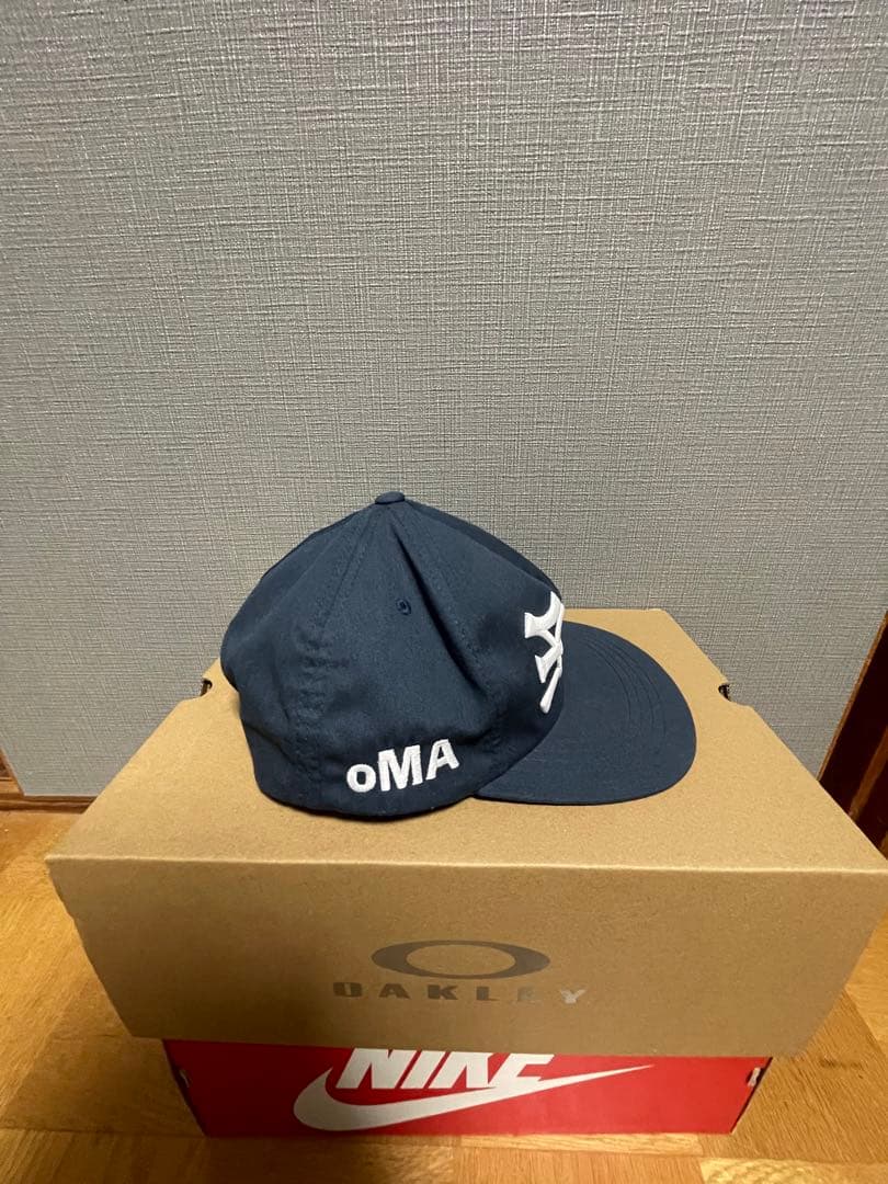 oMA キャップ　ネイビー　廃盤