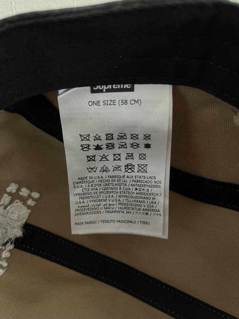 帽子 24ss Supreme x MM6 Camp Cap \"Black\"