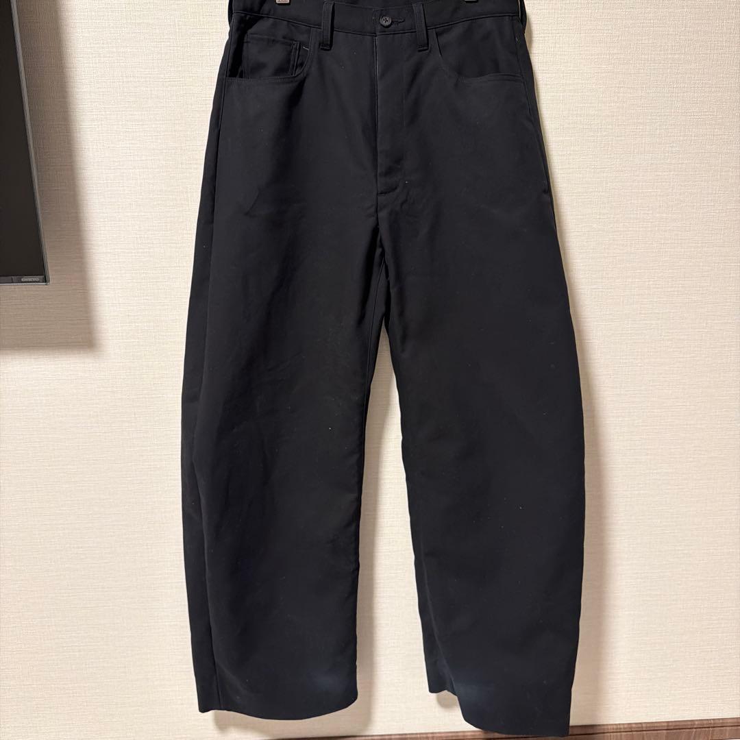 ssstein / ダブルウィーブ コットン ラウンド パンツ ST.1402