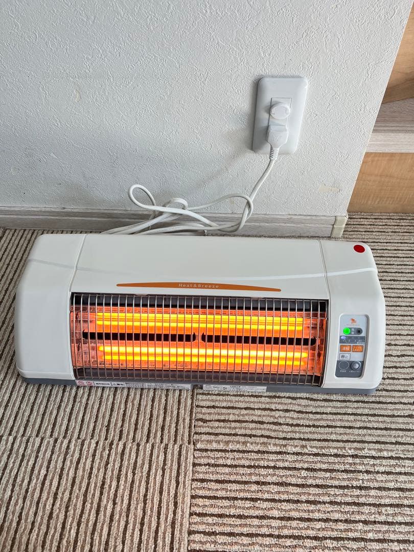 赤外線ヒーター ホワイト AC電源