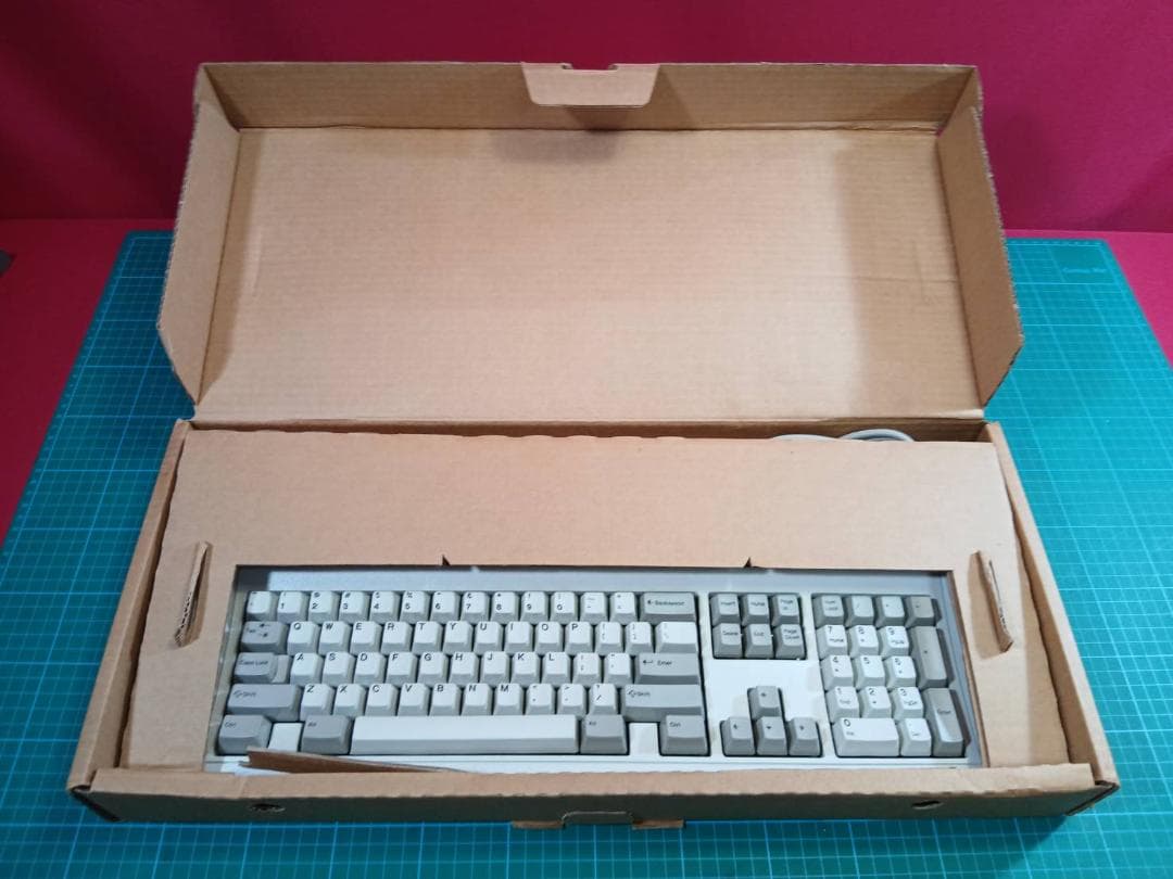 ゑ*様 IBM ホワイトキーボード 取扱説明書付き