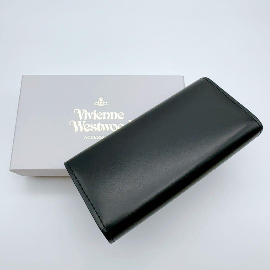 ヴィヴィアンウエストウッド キーケース ネイビー 新品 アドヴァン オーブレザー
