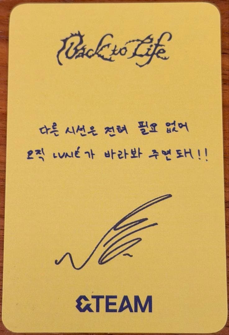 &TEAM NICHOLAS ニコラス トレカ Back to Life サノク