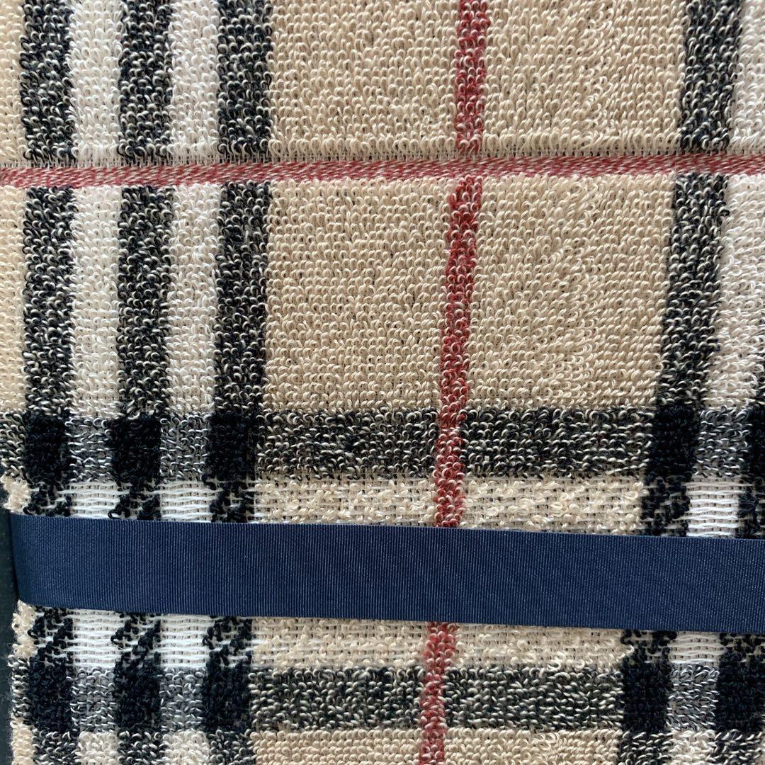【希少品】【新品】【BURBERRY LONDO】タオルケット140x190cm