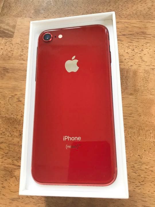 ◆iPhone8 64G（au）ヒビ割れ◆バッテリー最大容量100%！