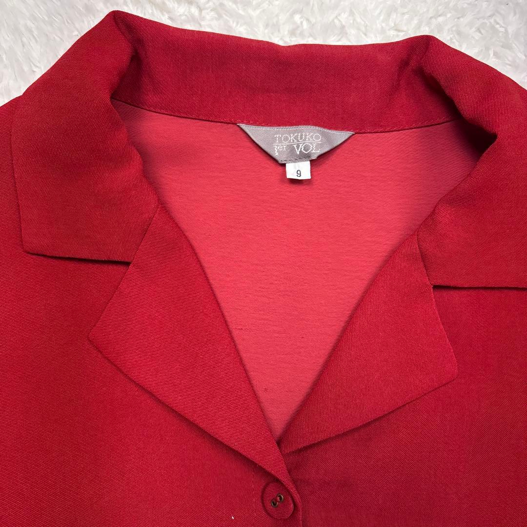 美品　トクコプルミエヴォル　前開きチュニック　カットソー　ラスベガス　ピエロ