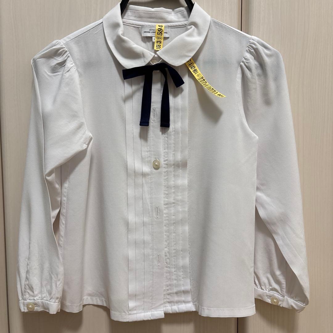 グリーンレーベルリラクシング　卒園式　入学式　チェック　ワンピース　フォーマル