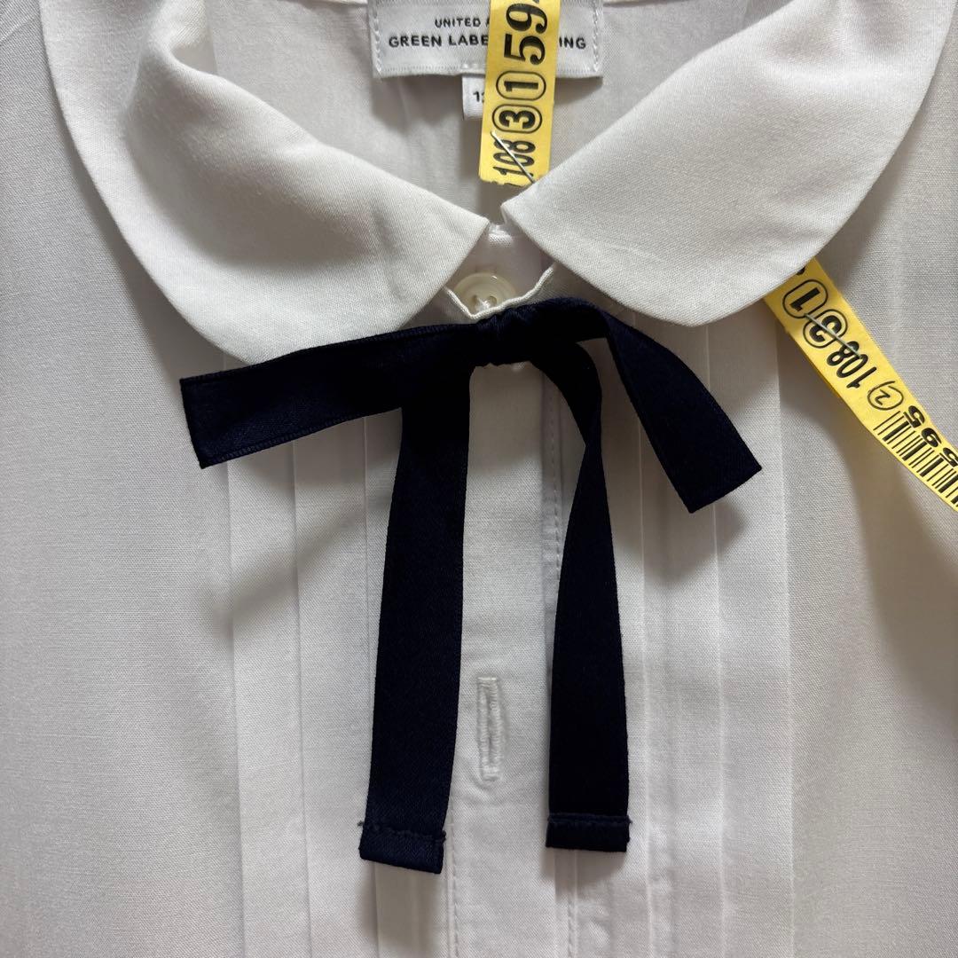 グリーンレーベルリラクシング　卒園式　入学式　チェック　ワンピース　フォーマル