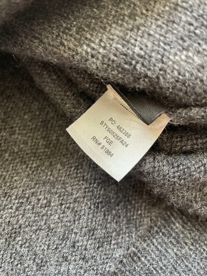 patagonia カシミア セーター FA24 グレー