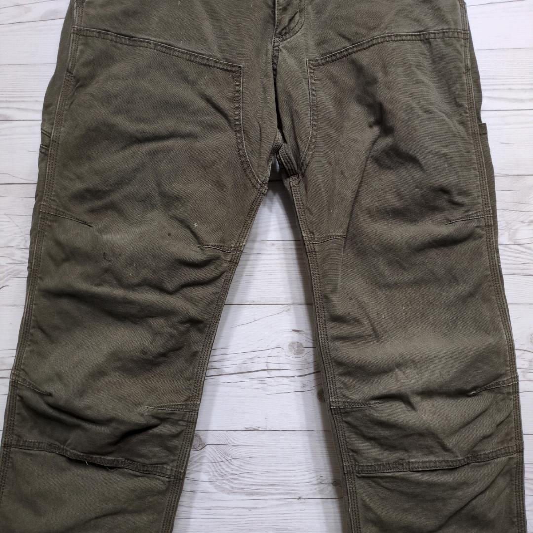 カーハート ダブルニー ペインターパンツ ダック W32 モスグリーン MOS