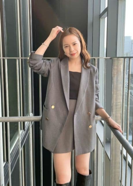 新品未使用★ウールライクジャケット　グレー