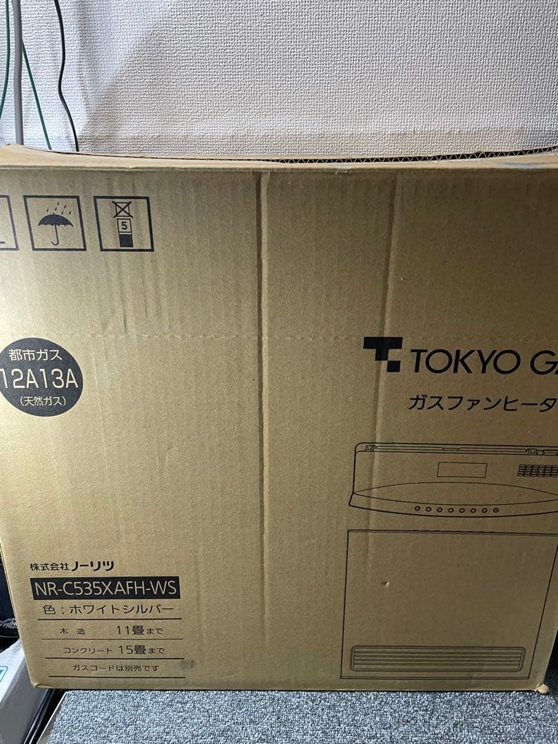 ノーリツ　ガスファンヒーター　都市ガス用　GFH-4003D