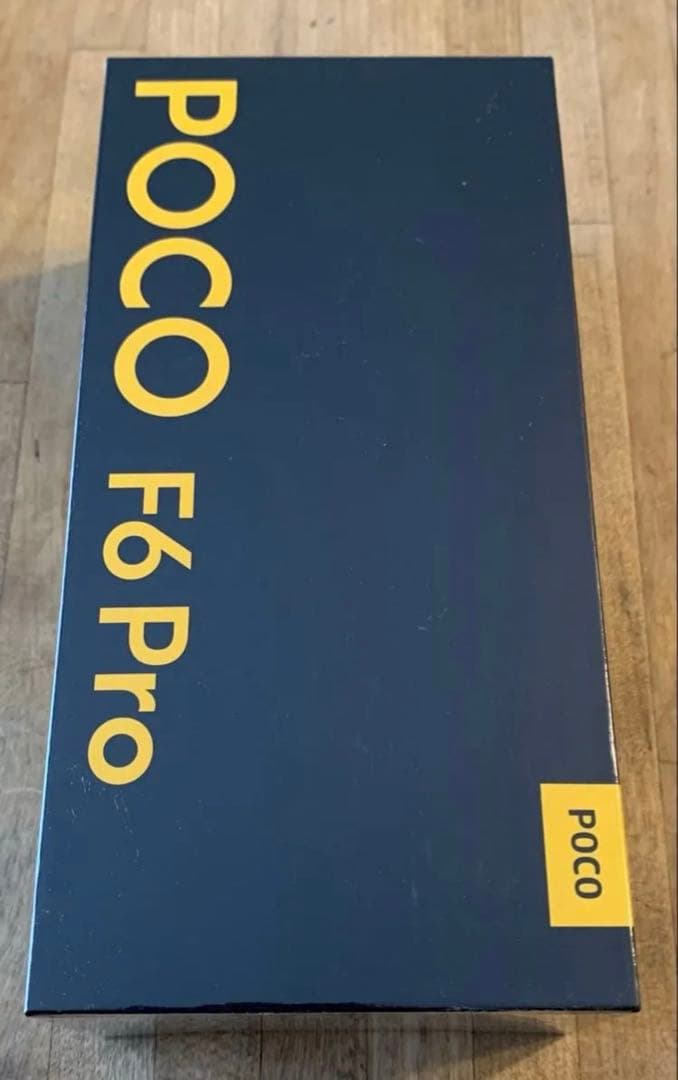 POCO F6 Pro ブラック 12GB RAM 256GB ROM