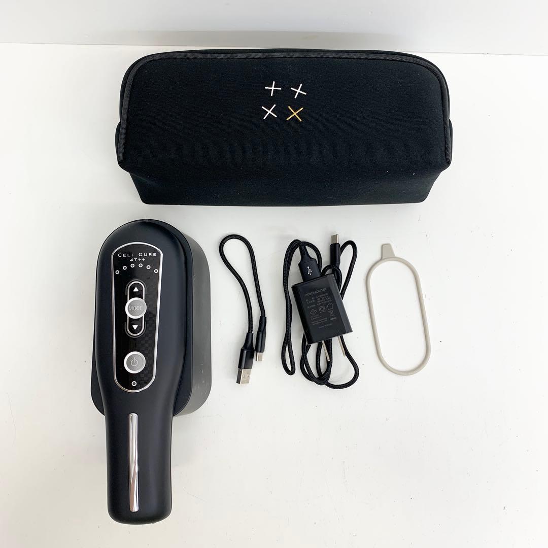 CELL CURE セルキュア4T++ ベレガ 美顔器 黒 25082628