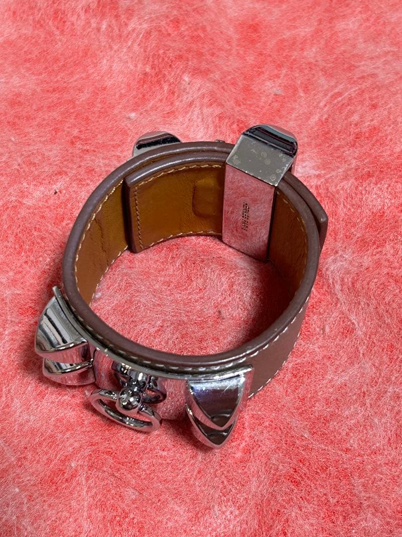 t*u様 刻印あり　スタッズレザー ブレスレット