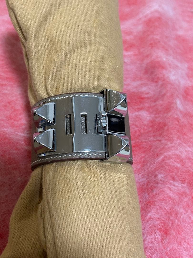 t*u様 刻印あり　スタッズレザー ブレスレット