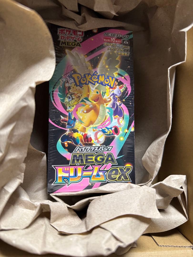 ⭐︎ポケセン産⭐︎ポケモンカード MEGAドリームex BOX シュリンク付き