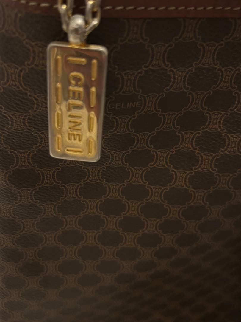 CELINE ビジネスバッグ ブラウン