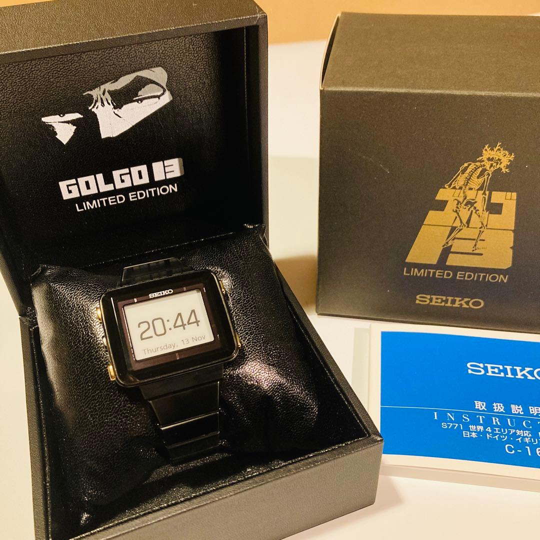 値下◼️ゴルゴ13【SEIKO/セイコー スピリットスマート】ソーラー電波/腕時計