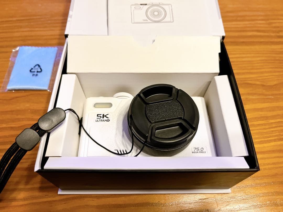 デジカメ デジタルカメラ 4K 5K 7500万画素 wifi対応