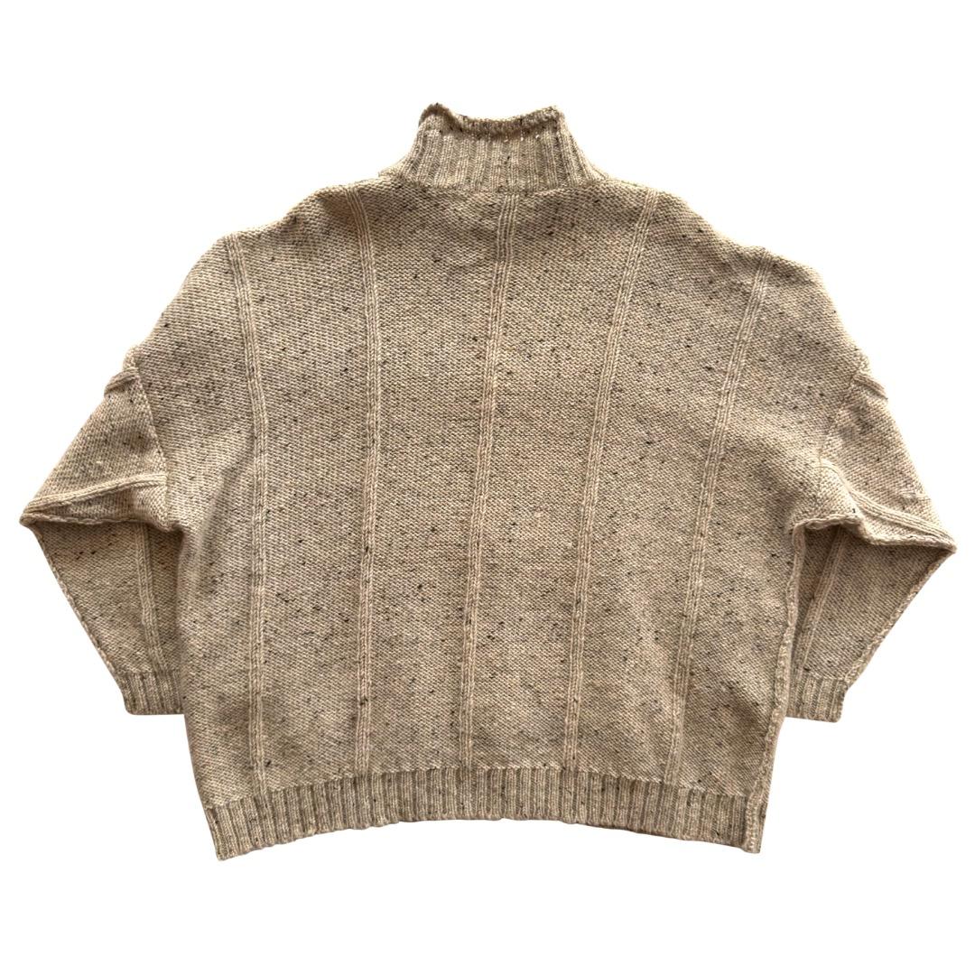 【Vintage】JOSEPH HOMME ハイネックセーター M ベージュ