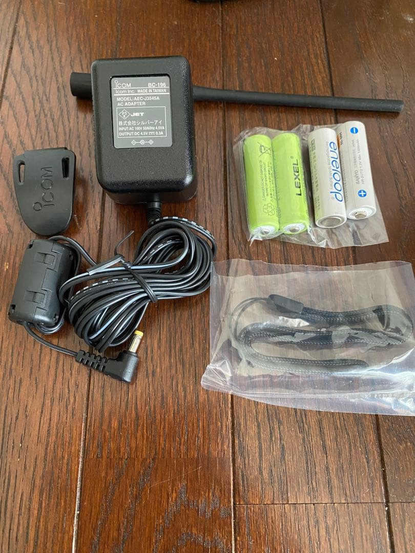 ICOM 広帯域受信機　IC-R6 中古美品 メモリーソフト付き