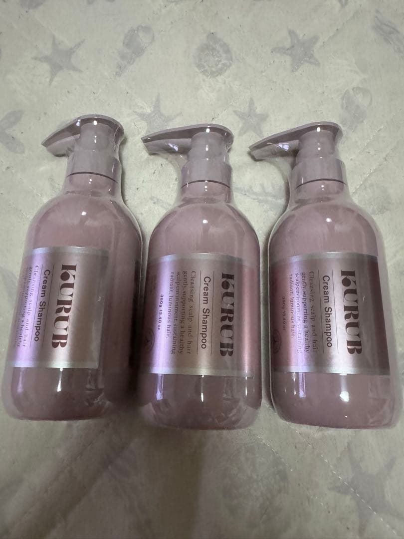 LURUB クリームシャンプー 3本セット